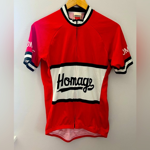 HOMAGE Other - HOMAGE Cycling Jersey - Red/White/Black - Medium